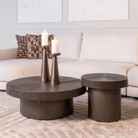 View Lindo coffee table - set of 2 - round - brunzae - metal View Lindo coffee table - set of 2 - round - brunzae - metal
