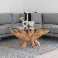 Click to view product details and reviews for Amazonas Coffee Table Round Glass And Teak Root. Click to view product details and reviews for Amazonas Coffee Table Round Glass And Teak Root.