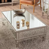 Click to view product details and reviews for Antoinette Coffee Table Mirrored Champagne Trim. Click to view product details and reviews for Antoinette Coffee Table Mirrored Champagne Trim.