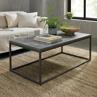 Click to view product details and reviews for Renzo Zinc Dark Grey Coffee Table. Click to view product details and reviews for Renzo Zinc Dark Grey Coffee Table.