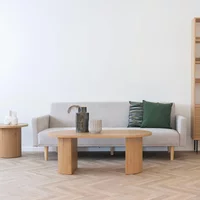 Click to view product details and reviews for Boavista Coffee Table Oval Fluted Natural Wood. Click to view product details and reviews for Boavista Coffee Table Oval Fluted Natural Wood.