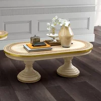 Click to view product details and reviews for Aida Coffee Table Oval Ivory. Click to view product details and reviews for Aida Coffee Table Oval Ivory.