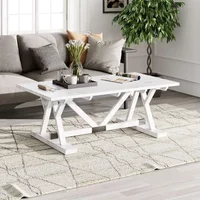 Click to view product details and reviews for Clearance Farmhouse Coffee Table Trestle White Washed Mango Wood. Click to view product details and reviews for Clearance Farmhouse Coffee Table Trestle White Washed Mango Wood.