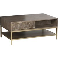 Click to view product details and reviews for Elyse Mango Wood Coffee Table With Shelf Geometric. Click to view product details and reviews for Elyse Mango Wood Coffee Table With Shelf Geometric.