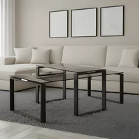 Click to view product details and reviews for Katrine Coffee Table Smoked Glass Set Of 2. Click to view product details and reviews for Katrine Coffee Table Smoked Glass Set Of 2.