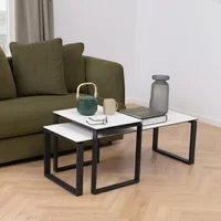 Click to view product details and reviews for Katrine Coffee Table White Ceramic Set Of 2. Click to view product details and reviews for Katrine Coffee Table White Ceramic Set Of 2.
