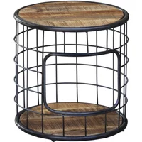 Click to view product details and reviews for Metro Coffee Table 45cm Round Industrial Style Wooden. Click to view product details and reviews for Metro Coffee Table 45cm Round Industrial Style Wooden.