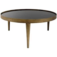 Click to view product details and reviews for Reese Coffee Table Black Smoked Glass And Antique Bronze Large Round. Click to view product details and reviews for Reese Coffee Table Black Smoked Glass And Antique Bronze Large Round.