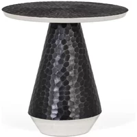View Palermo grey metal - round small coffee table View Palermo grey metal - round small coffee table