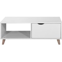 View Pulford coffee table - 2 drawer - white View Pulford coffee table - 2 drawer - white