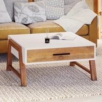 Click to view product details and reviews for Trinity Reclaimed Wood White Square Coffee Table 1 Drawer. Click to view product details and reviews for Trinity Reclaimed Wood White Square Coffee Table 1 Drawer.