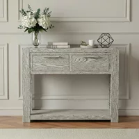 Click to view product details and reviews for Amsterdam Console Table 2 Drawer Grey Washed Oak. Click to view product details and reviews for Amsterdam Console Table 2 Drawer Grey Washed Oak.
