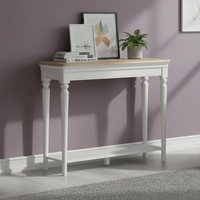 View Cromwell console table - grey painted View Cromwell console table - grey painted