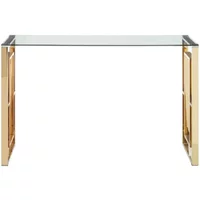 Click to view product details and reviews for Clearance Allure Console Table Glass Gold Base Fss16549. Click to view product details and reviews for Clearance Allure Console Table Glass Gold Base Fss16549.