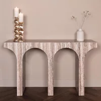 View Dulce console table - grey - marble View Dulce console table - grey - marble