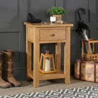 Click to view product details and reviews for Appleby Console Table 1 Drawer Petite Oak. Click to view product details and reviews for Appleby Console Table 1 Drawer Petite Oak.