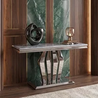 View Clearance - dolce console table - grey marble & chrome View Clearance - dolce console table - grey marble & chrome