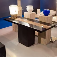 Click to view product details and reviews for Hermes Console Table Marble With Wooden Base Variation Available. Click to view product details and reviews for Hermes Console Table Marble With Wooden Base Variation Available.