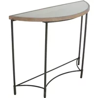 Click to view product details and reviews for Mango Wood Half Moon Table With Metal Base. Click to view product details and reviews for Mango Wood Half Moon Table With Metal Base.