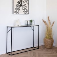 View Vita console table - grey melamine View Vita console table - grey melamine
