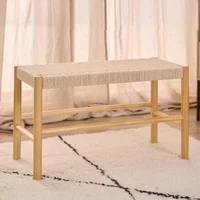 View Alvin hall bench - off white - weaved View Alvin hall bench - off white - weaved