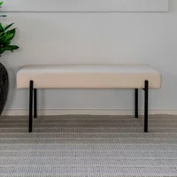 Click to view product details and reviews for Swindon Bench White Boucle Fabric. Click to view product details and reviews for Swindon Bench White Boucle Fabric.