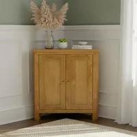 Click to view product details and reviews for Salisbury Lite Corner Cupboard 2 Door Oak. Click to view product details and reviews for Salisbury Lite Corner Cupboard 2 Door Oak.