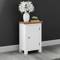 Click to view product details and reviews for Lundy Small Hall Cabinet 1 Door White Painted. Click to view product details and reviews for Lundy Small Hall Cabinet 1 Door White Painted.