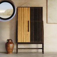 Click to view product details and reviews for Abigail Ahern Batten Storage Unit 2 Door Tall Zebrano Veneer. Click to view product details and reviews for Abigail Ahern Batten Storage Unit 2 Door Tall Zebrano Veneer.