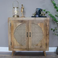 Click to view product details and reviews for Storage Cabinet Acacia Wood And Rattan 2 Door. Click to view product details and reviews for Storage Cabinet Acacia Wood And Rattan 2 Door.