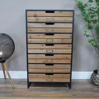 Click to view product details and reviews for Storage Unit Wood And Metal Multi Drawer. Click to view product details and reviews for Storage Unit Wood And Metal Multi Drawer.