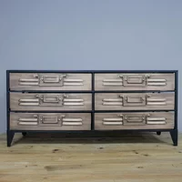 Click to view product details and reviews for Storage Unit Miniature Industrial Black Metal 6 Drawer. Click to view product details and reviews for Storage Unit Miniature Industrial Black Metal 6 Drawer.
