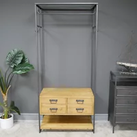 Click to view product details and reviews for Hall Stand Wood And Metal 4 Drawer. Click to view product details and reviews for Hall Stand Wood And Metal 4 Drawer.