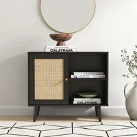 Click to view product details and reviews for Ferrero Cabinet 1 Door Black And Woven Rattan. Click to view product details and reviews for Ferrero Cabinet 1 Door Black And Woven Rattan.