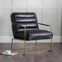 Click to view product details and reviews for Giorgio Armchair Black Faux Leather. Click to view product details and reviews for Giorgio Armchair Black Faux Leather.