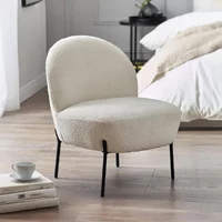 Click to view product details and reviews for Lulu Accent Chair Ivory Boucle Fabric. Click to view product details and reviews for Lulu Accent Chair Ivory Boucle Fabric.