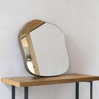 Click to view product details and reviews for Organic Wall Mirror Champagne Metal Abstract 77cm X 81cm. Click to view product details and reviews for Organic Wall Mirror Champagne Metal Abstract 77cm X 81cm.