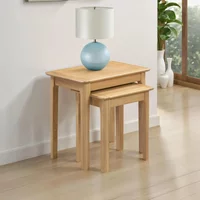 Click to view product details and reviews for Cotswold Nest Of Tables Set Of 2 Oak. Click to view product details and reviews for Cotswold Nest Of Tables Set Of 2 Oak.