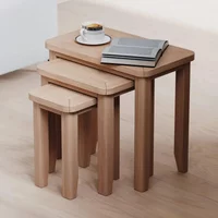 Click to view product details and reviews for Arden Oak Nest Of 3 Tables. Click to view product details and reviews for Arden Oak Nest Of 3 Tables.