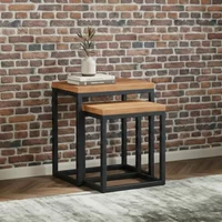 Click to view product details and reviews for Rayne Acacia Nest Of 2 Tables. Click to view product details and reviews for Rayne Acacia Nest Of 2 Tables.