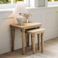 View Cromwell nest of tables - set of 2 - oak View Cromwell nest of tables - set of 2 - oak