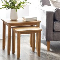 Click to view product details and reviews for Mallory Nest Of Tables Set Of 2 Oak. Click to view product details and reviews for Mallory Nest Of Tables Set Of 2 Oak.