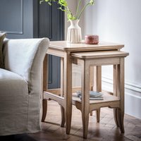 View Toulon nest of tables - set of 2 - oak View Toulon nest of tables - set of 2 - oak