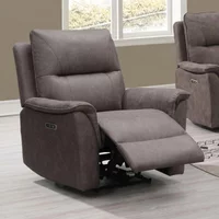Click to view product details and reviews for Kansas Power Recliner Chair Truffle Grey Faux Leather. Click to view product details and reviews for Kansas Power Recliner Chair Truffle Grey Faux Leather.