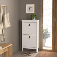 View Barcelona shoe cabinet - 2 door - white View Barcelona shoe cabinet - 2 door - white