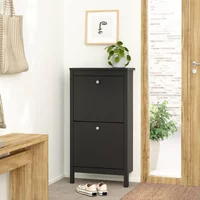 Click to view product details and reviews for Madrid Shoe Cabinet 2 Drawer Door Black. Click to view product details and reviews for Madrid Shoe Cabinet 2 Drawer Door Black.