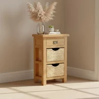 Click to view product details and reviews for Salisbury Premium Telephone Table 1 Drawer With Baskets Oak. Click to view product details and reviews for Salisbury Premium Telephone Table 1 Drawer With Baskets Oak.
