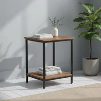 Click to view product details and reviews for Fowey Side Table Brown Mango Wood. Click to view product details and reviews for Fowey Side Table Brown Mango Wood.