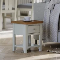 Click to view product details and reviews for Arden Grey Painted 1 Drawer Lamp Table. Click to view product details and reviews for Arden Grey Painted 1 Drawer Lamp Table.