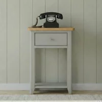 Click to view product details and reviews for Arden Grey Painted 1 Drawer Telephone Table. Click to view product details and reviews for Arden Grey Painted 1 Drawer Telephone Table.